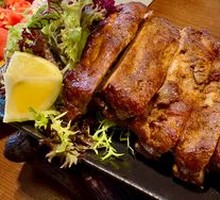Grilled Iberian Black Pig Steak