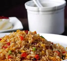 Fried Rice with Green Pepper