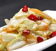 Stir-fried Napa Cabbage