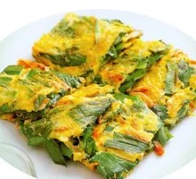 Scallion Omelette