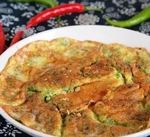 Scallion Omelette