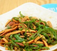 Green Pepper Shredded Pork