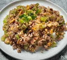 Beef Sausage Egg Fried Rice