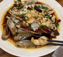 Scallion Oil Clams