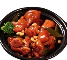 Braised Pork Trotter with Rice