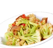 Cauliflower and Pork Slices