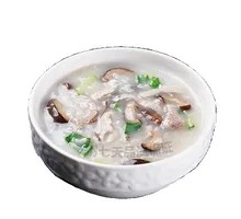 Shiitake and Pork Rice Porridge