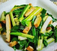 Stir-fried Tofu with Garlic