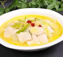 Braised Tofu with Chinese Cabbage