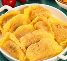 Cantonese Golden Egg Dumplings