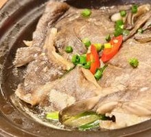 Butter Stir-fried Sea Bass Head