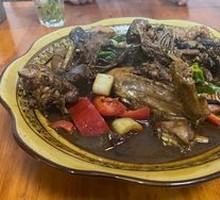 Braised Old Local Rooster