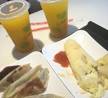 Century Egg Porridge Omelette