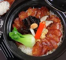 Cured Meat Double Delight Clay Pot Rice