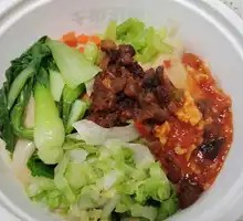 Meat Sauce Tomato Handmade Noodles