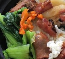 Cured Chicken Claypot Rice