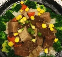 Braised Pork Ribs Clay Pot Rice