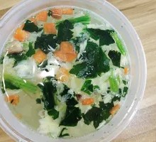 Spinach and Egg Drop Soup