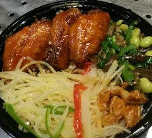 Braised Chicken Wings Rice