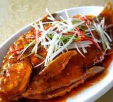 Braised Spanish Mackerel