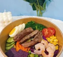 Pan-Fried Shrimp and Beef Noodles with Buckwheat