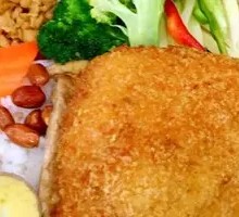 Crispy Chicken Rice Bowl