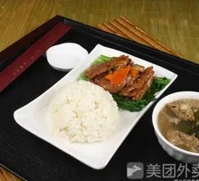 Oyster Sauce Beef Rice Bowl