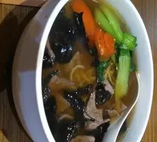 Wood Ear and Pork Liver Noodles