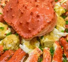 Steamed Imperial Crab with Garlic and Vermicelli