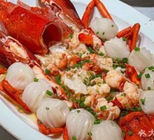 Shrimp Dumplings Steamed with Boston Lobster