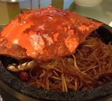 Spider Crab and Vermicelli Stew