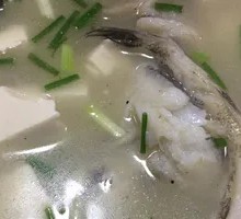 Headfish and Tofu Soup