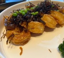 Wild Garlic Longjing Oil-Blasted Shrimp Balls