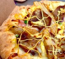 Teriyaki Beef and Potato Pizza