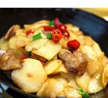 Spicy Potatoes in Dry Pot