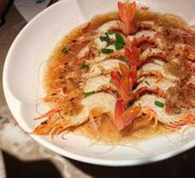 Steamed Open-Back Shrimp