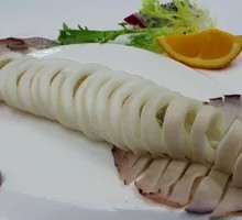 Steamed Fresh Squid