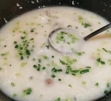 Pork Rib and Scallop Seafood Congee