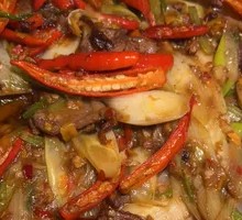 Eighteen-Shovel Pig Liver