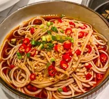 Crunchy Sour Spicy Buckwheat Noodles