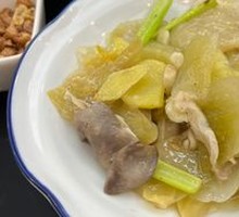 Dudu Pickled Vegetable Stir-fried Pig's Trotter