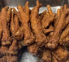 Braised Chicken Feet with Tiger Skin