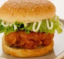 Crispy Chicken Leg Burger