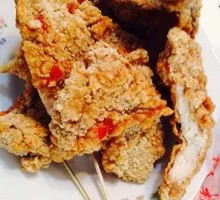 Sour Cabbage Burst Chicken Cutlet