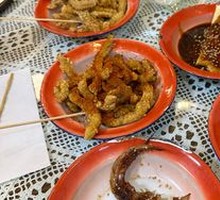 Grilled Squid on Iron Plate