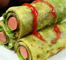 Spinach Egg Pancake