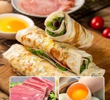 Bacon and Egg Pancake