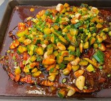 Sauce-Flavored Grilled Fish