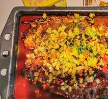 Stinky Bean Sauce Grilled Fish