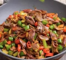 Spicy Sour Chicken Offal Stir-fry
